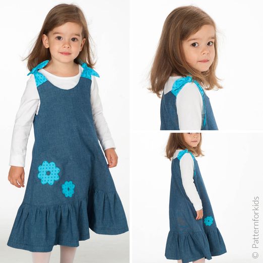 Trägerkleid - SIENA - Schnittmuster eBook