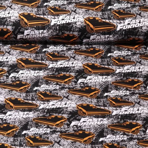 Jersey - Digital Druck Fast & Furious Schwarz Gelb