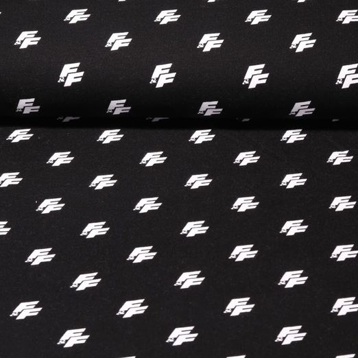 Soft sweat - Impression numérique Fast & Furious - noir brossé