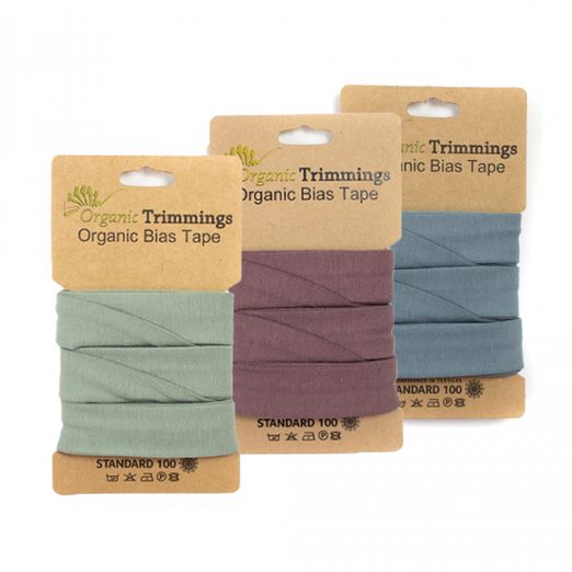 Schrägband 20mm - Bio Jersey Georg - 3m Länge Schrägband 20mm - Bio Jersey Georg - 3m Länge