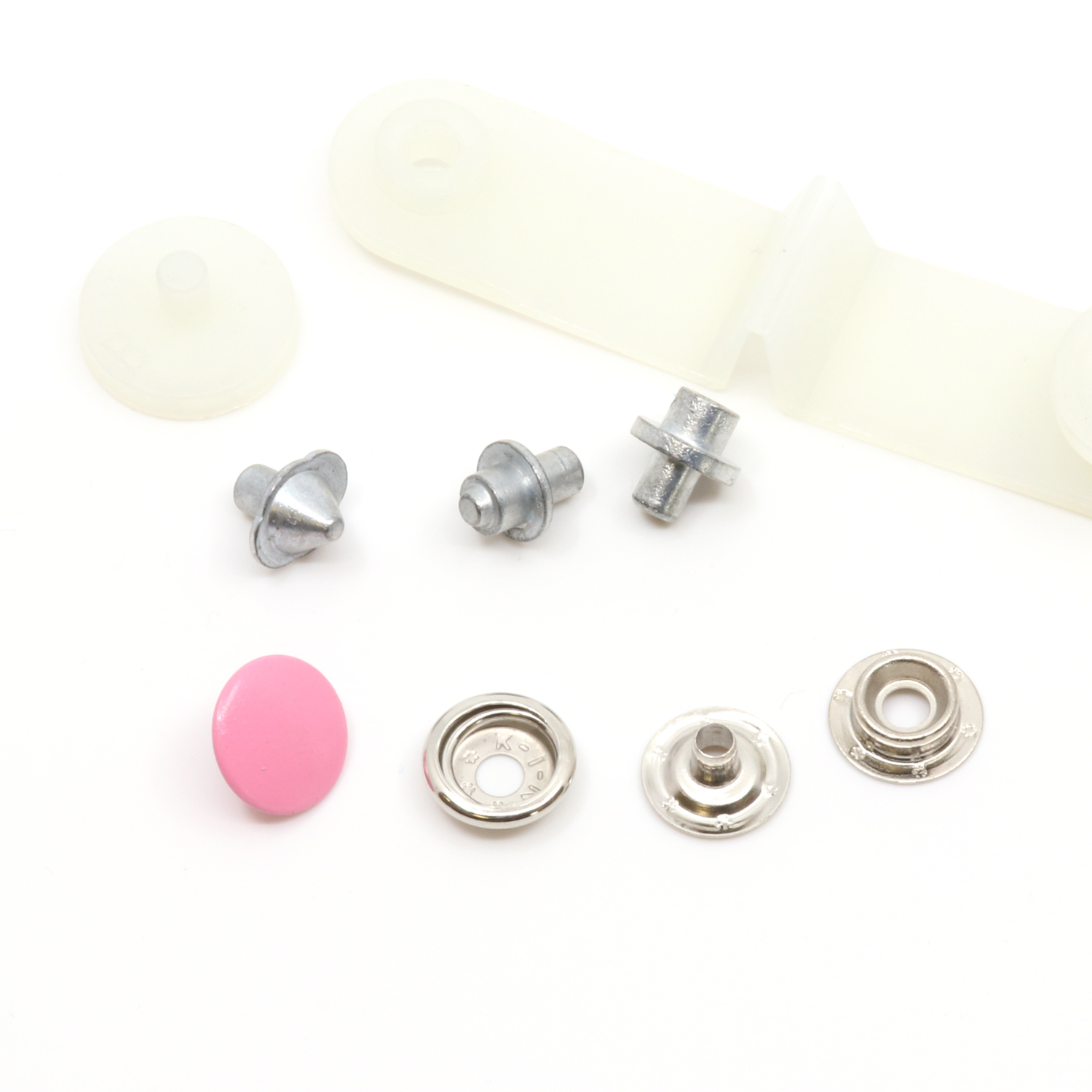 Boutons-pression Anorak Couleur 15mm avec outil - 10 pièces-2 Boutons-pression Anorak Couleur 15mm avec outil - 10 pièces-2