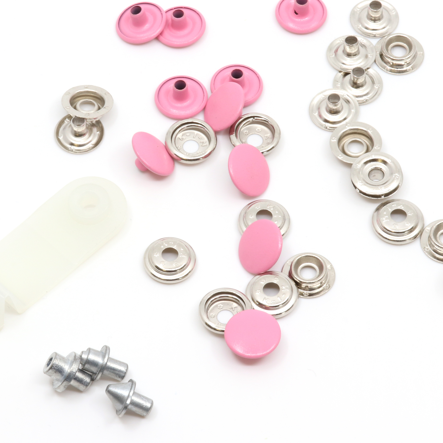 Boutons-pression Anorak Couleur 15mm avec outil - 10 pièces-1 Boutons-pression Anorak Couleur 15mm avec outil - 10 pièces-1