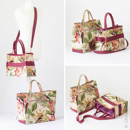 Taschen - Kombi Tote Bag ohMichi - Schnittmuster eBook