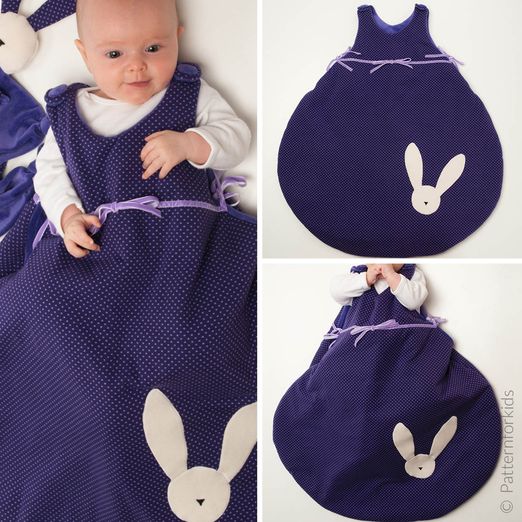 Schlafsack und Kuscheltuch - TONDO und TONDINO - Schnittmuster eBook