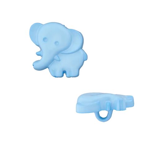 Bouton en polyester Anneau Éléphant - 19mm