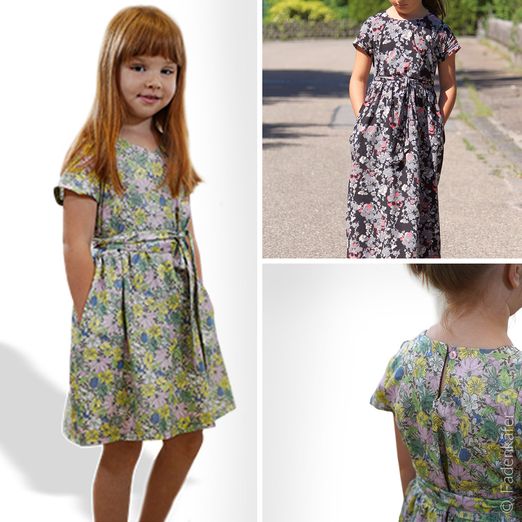 Kleid - Aria Kinder - Schnittmuster eBook