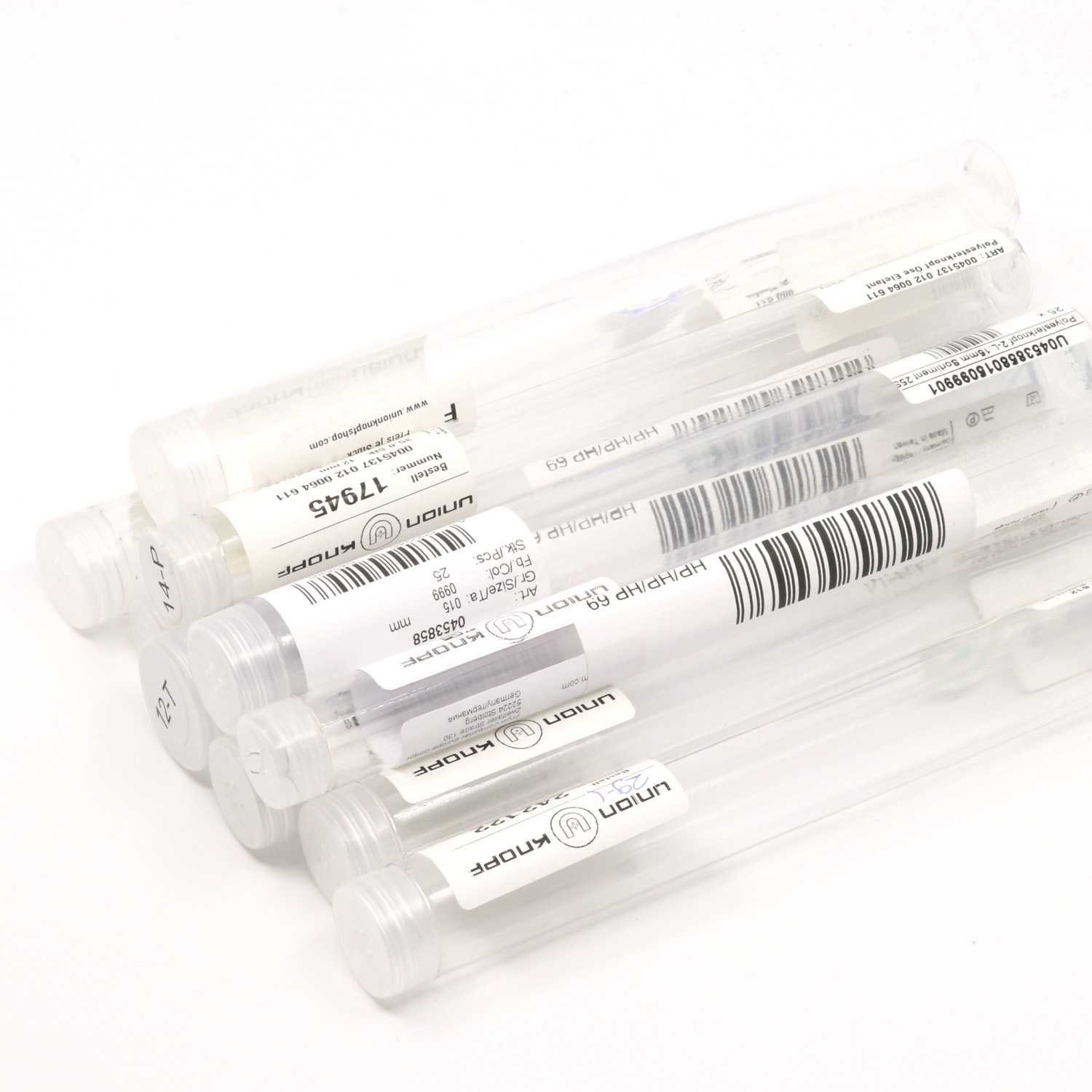Tubes pour ranger des boutons - 10 pièces-0 Tubes pour ranger des boutons - 10 pièces-0