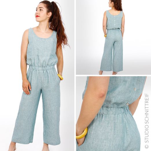 Jumpsuit - FRAU LEYLA - Schnittmuster eBook Jumpsuit - FRAU LEYLA - Schnittmuster eBook