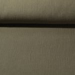 Mousseline bio Marius - Vert olive