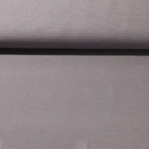 Jersey gaufré - Swafing - Clarissa - gris foncé 285