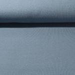 Waffeljersey Sonja - Uni Jeansblau Doppellagig