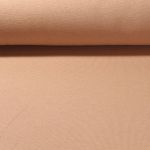 Waffeljersey Sonja - Uni Beige Doppellagig