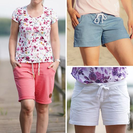 Shorts - Solbad Damen- Schnittmuster eBook