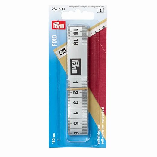Ruban à mesurer PRYM Fixo auto-adhésif - 150cm