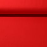 Jersey interlock Heavy Pam - Rouge uni
