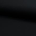 Interlock Jersey Heavy - jednobarevný černý Interlock Jersey Heavy - jednobarevný černý