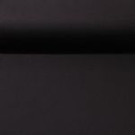 Jersey interlock Heavy Pam - Noir uni