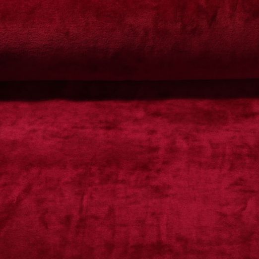 Nicki Gabriel - Velours Uni Bordeaux