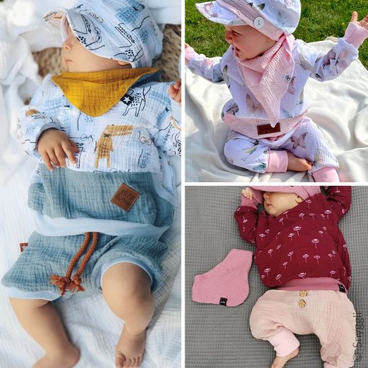 Babyset - Musling - Schnittmuster eBook