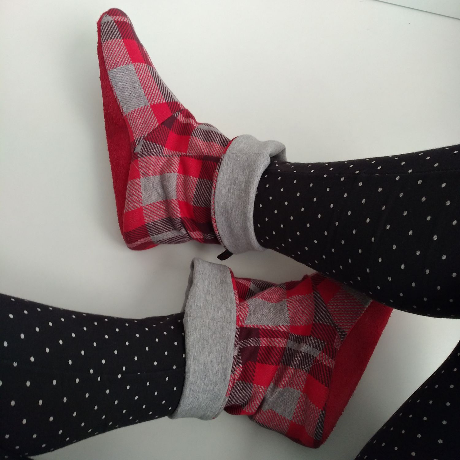 Hüttenschuhe - Comodidad - Schnittmuster eBook-4 Hüttenschuhe - Comodidad - Schnittmuster eBook-4
