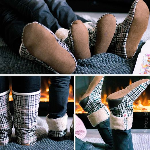 Hüttenschuhe - Comodidad Family - Schnittmuster eBook