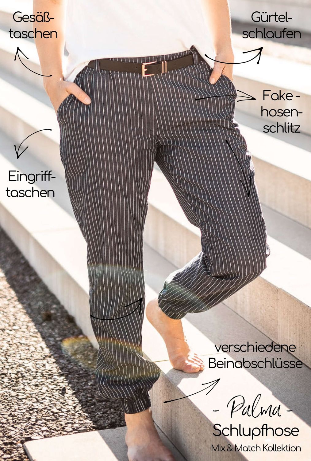 Hose - Palma Damen - Schnittmuster eBook-2 Hose - Palma Damen - Schnittmuster eBook-2