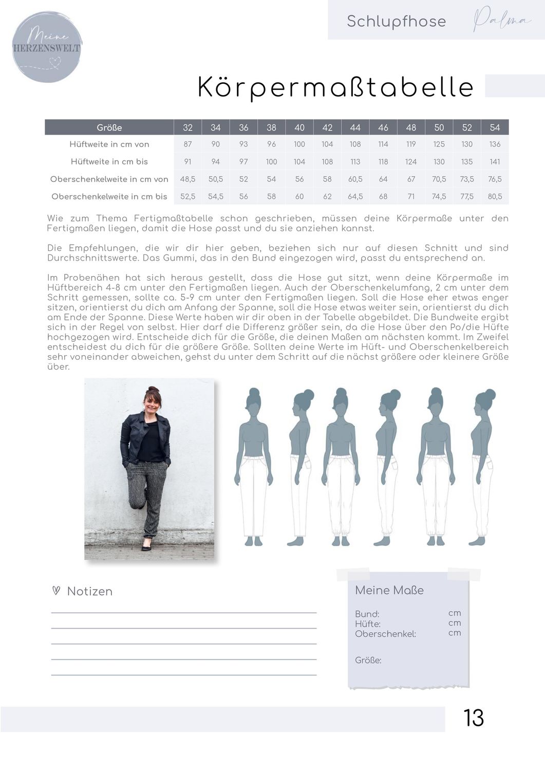 Hose - Palma Damen - Schnittmuster eBook-4 Hose - Palma Damen - Schnittmuster eBook-4