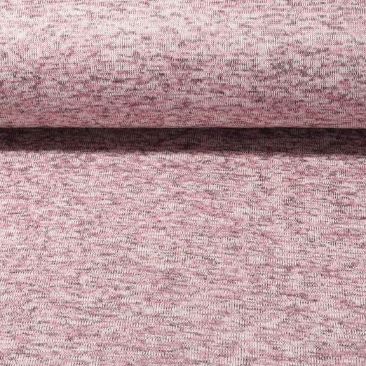 Strickfleece Henry - Altrosa Melange