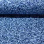 Polaire tricotée Henry - Mélange bleu cobalt