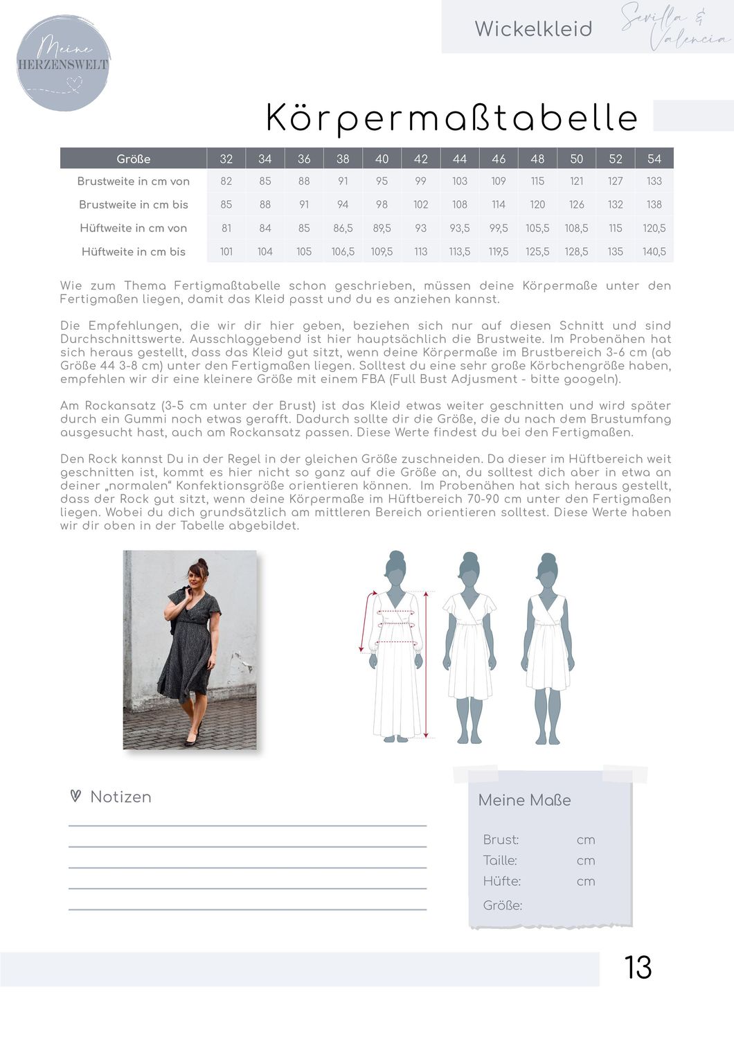 Kleid - Sevilla-Valencia - Schnittmuster eBook-4 Kleid - Sevilla-Valencia - Schnittmuster eBook-4