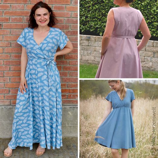 Kleid - Sevilla-Valencia - Schnittmuster eBook Kleid - Sevilla-Valencia - Schnittmuster eBook