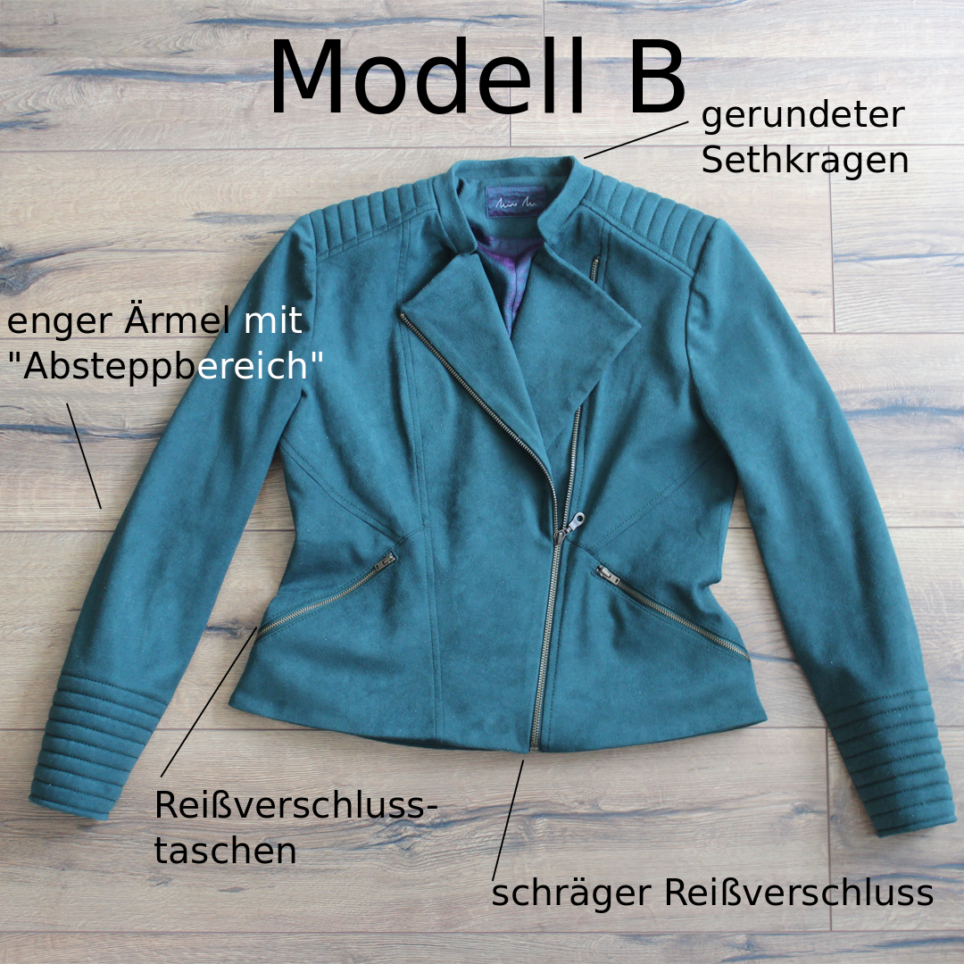 Jacke - Roxy - Schnittmuster eBook-4 Jacke - Roxy - Schnittmuster eBook-4
