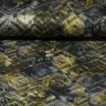 Tissu habillement - Batik Zigzag Vert