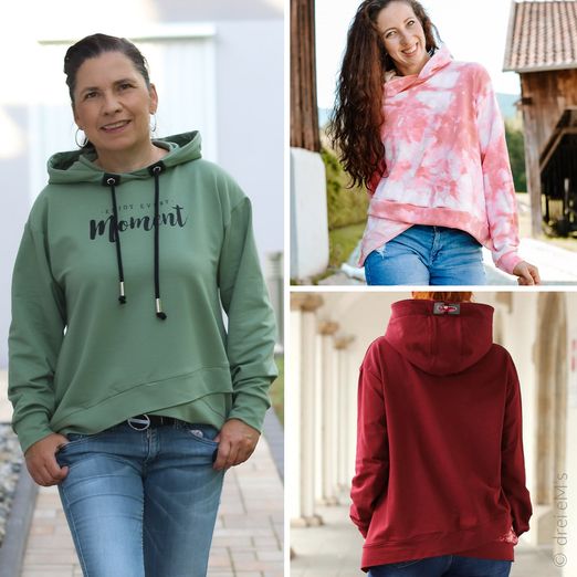 Hoodie - Carbonia - Schnittmuster eBook