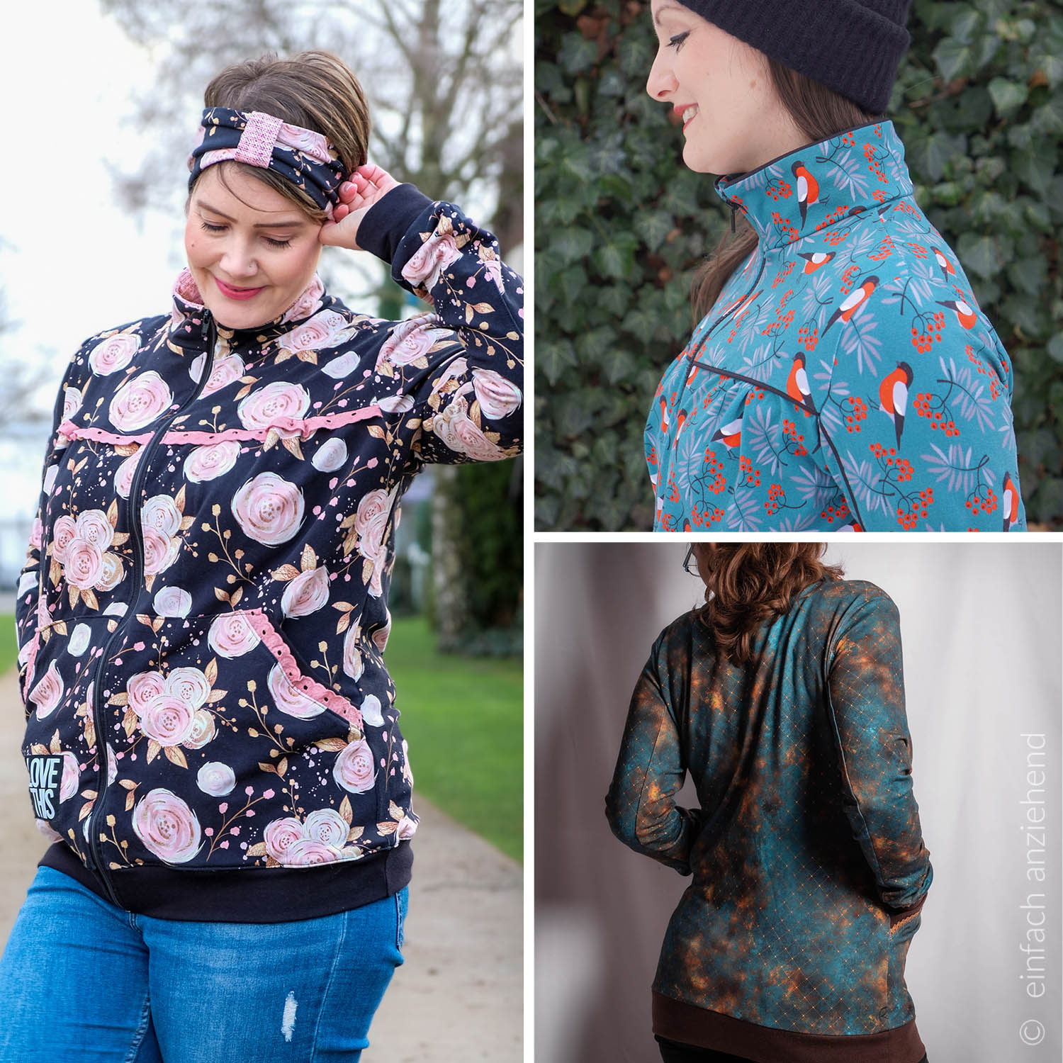 Sweatjacke - Göttin des Frühlings - Schnittmuster eBook-0 Sweatjacke - Göttin des Frühlings - Schnittmuster eBook-0