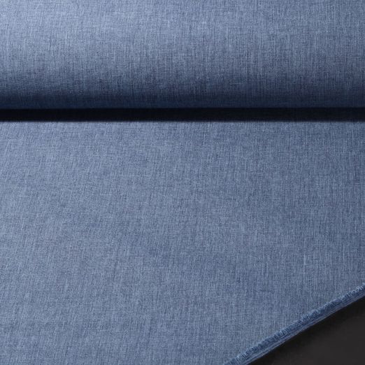 Rucksack- und Taschenstoff Isah Jeansblau Melange