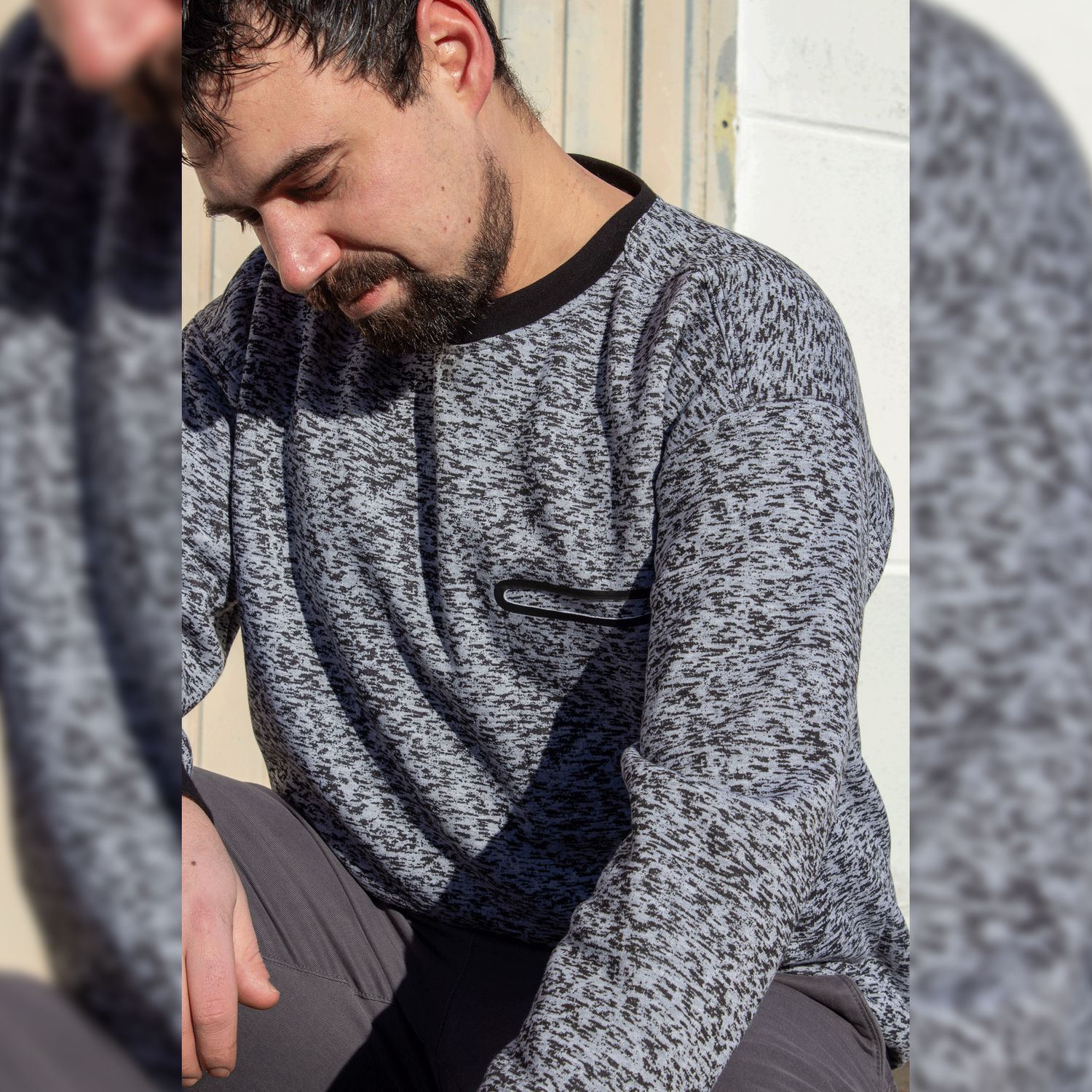 Pullover - Schulter zum Anlehnen - Schnittmuster eBook-1 Pullover - Schulter zum Anlehnen - Schnittmuster eBook-1