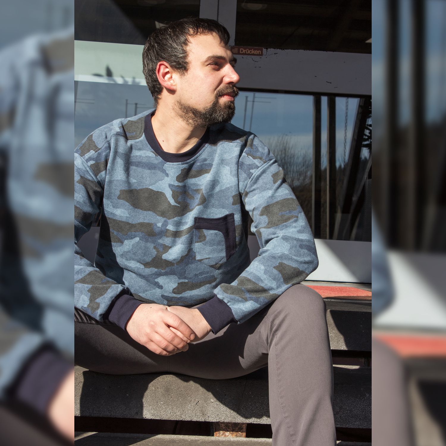 Pullover - Schulter zum Anlehnen - Schnittmuster eBook-5 Pullover - Schulter zum Anlehnen - Schnittmuster eBook-5