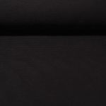 Rippjersey Leonhard - Schwarz Quergerippt