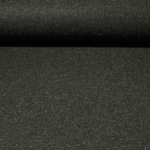 Tweed by Zuleeg - Fischgrät Melange Grün