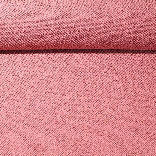 Tissu ameublement Magnus - Bouclette Deluxe Vieux rose