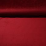 Möbelstoff Sara Samt Deluxe Bordeaux