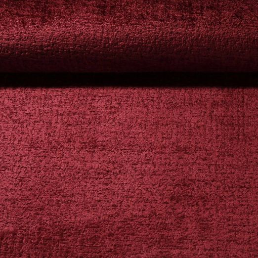Tissu ameublement Titus Teddy Deluxe bordeaux