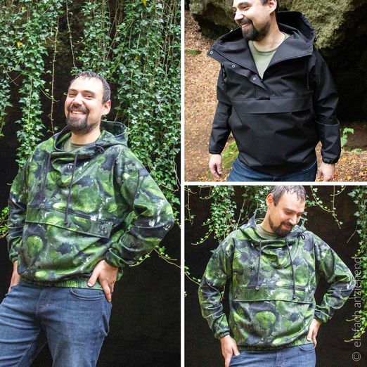 Jacke - Flüstern des Waldes Men - Schnittmuster eBook Jacke - Flüstern des Waldes Men - Schnittmuster eBook