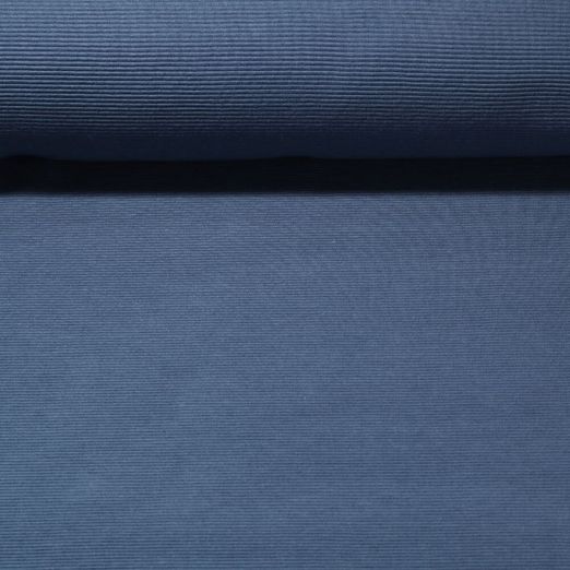 Rippjersey Leonhard - Jeans Quergerippt