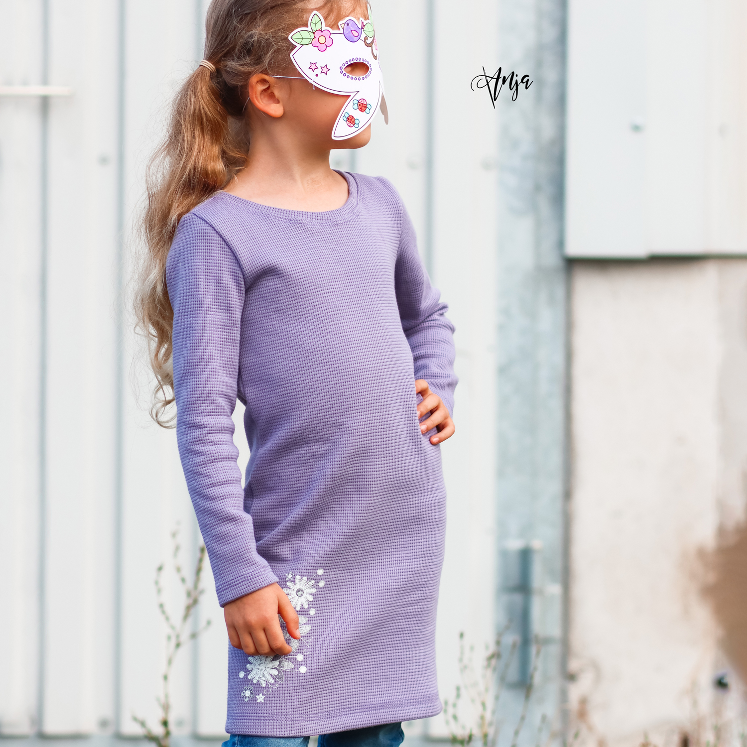 Jersey gaufré Leopold - lilas-3 Jersey gaufré Leopold - lilas-3