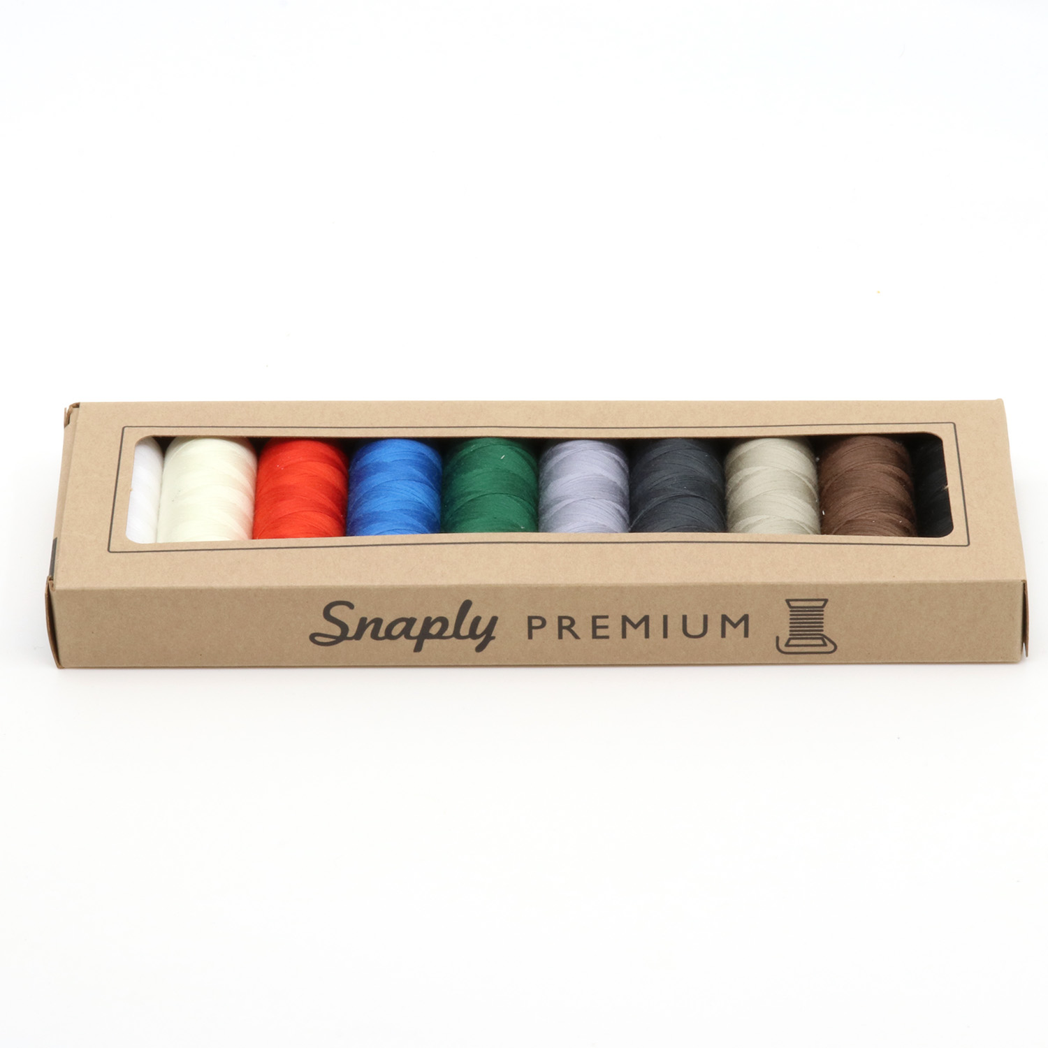 Snaply Premium Nähfaden-Set Basic - 10 Spulen-1 Snaply Premium Nähfaden-Set Basic - 10 Spulen-1