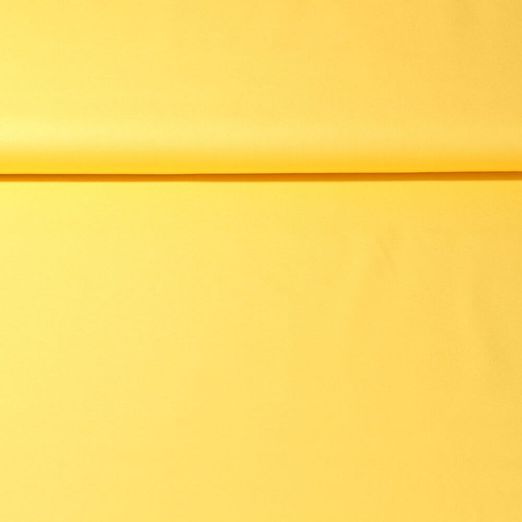 Tissu coton bio Isidor - uni jaune