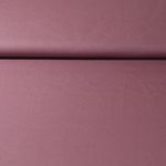 Bio Baumwollstoff Isidor - Uni Mauve