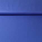 Bio Baumwollstoff Isidor - Uni Royalblau